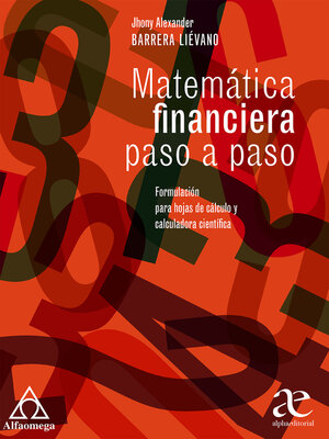 cover image of Matemática financiera paso a paso